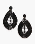 Pendientes en palma vegetal