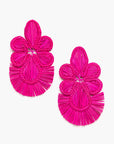 Pendientes en palma vegetal