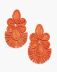 Pendientes en palma vegetal