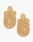 Pendientes en palma vegetal