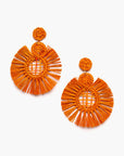 Pendientes en palma vegetal