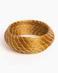 Brazalete en Capim Dorado (Oro vegetal)