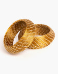 Brazalete en Capim Dorado (Oro vegetal)