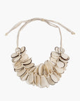 Collar en nuez de tagua