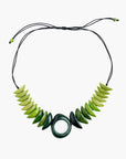 Collar en nuez de tagua