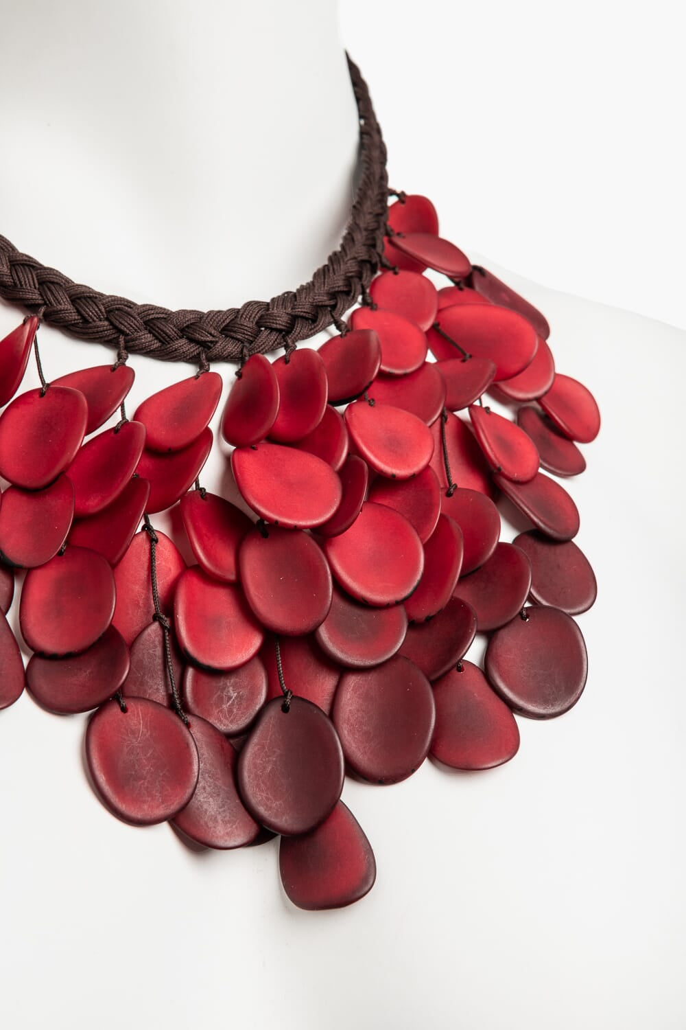 Collar en nuez de tagua