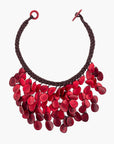 Collar en nuez de tagua