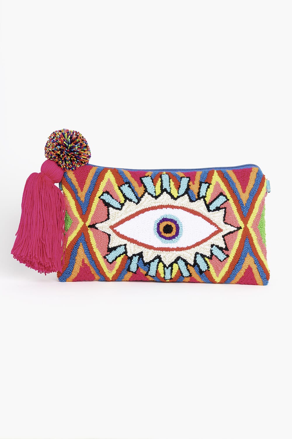 Bolso clutch con asa bandolera