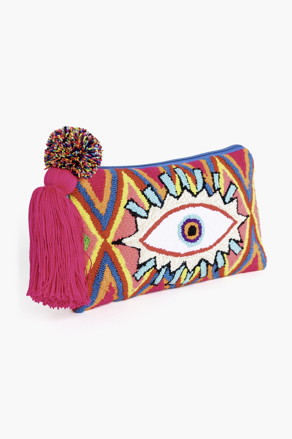 Bolso clutch con asa bandolera