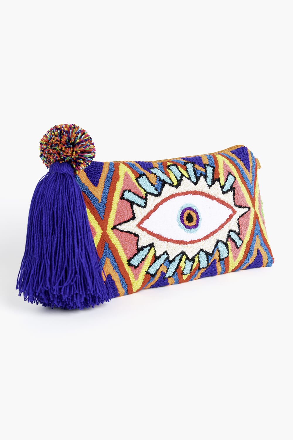 Bolso clutch con asa bandolera