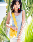 Mini bolso con asa bandolera