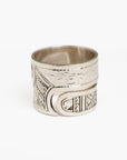 Anillo ajustable Tuareg en plata de ley 925