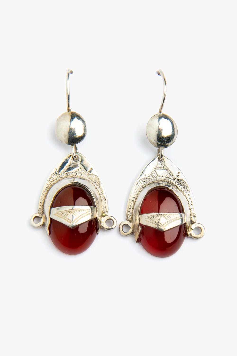 Pendientes Tuareg en plata de ley 925