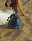 Bolso bandolera Wayuu a una hebra.