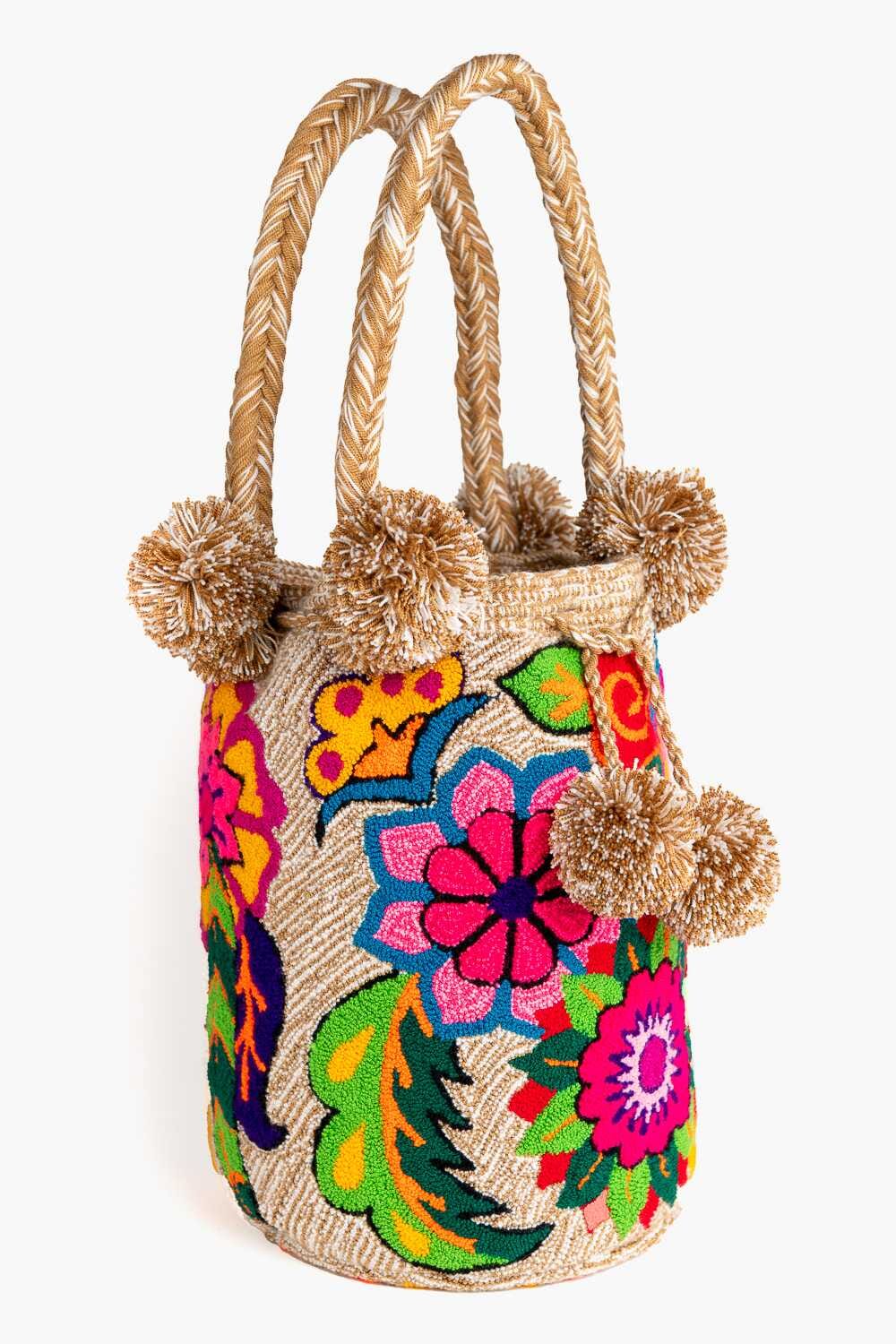 Bolso Wayuu hecho a mano