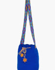 Bolso bandolera Wayuu con abalorios