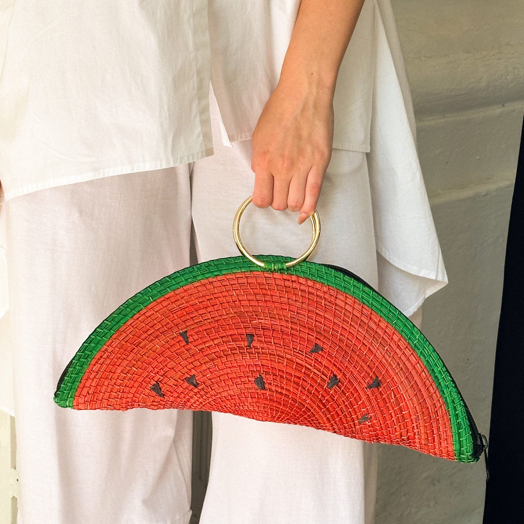 Bolso de mano "Sandía"