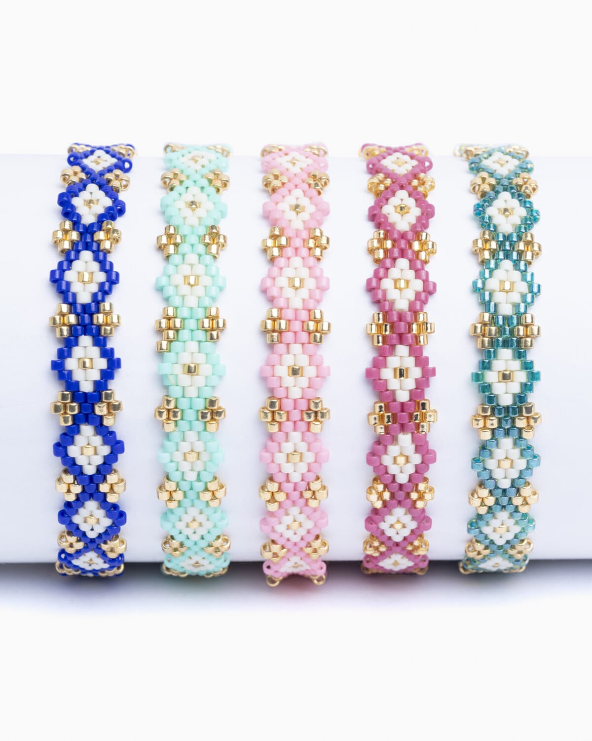 Pulsera en abalorios de cristal miyuki