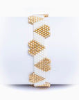 Pulsera en abalorios de cristal miyuki