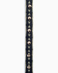 Choker tejido a mano en telar de tarjetas