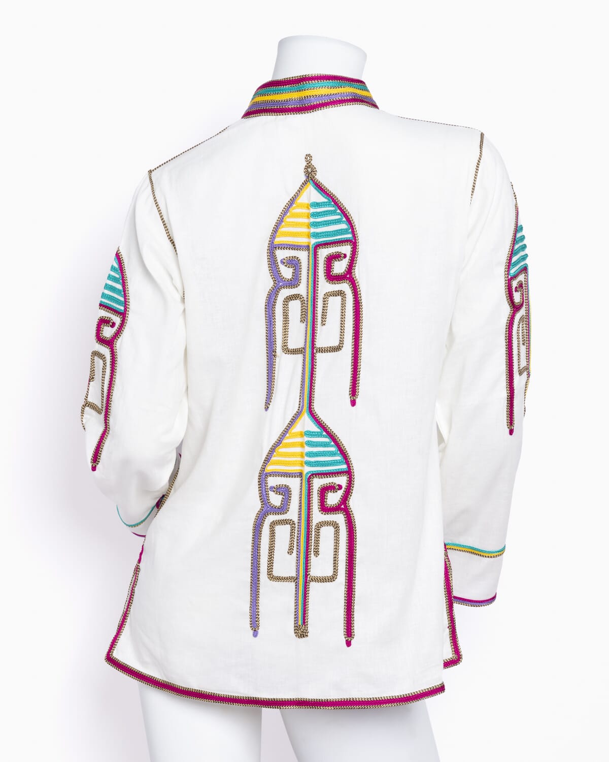 Túnica en algodón con bordados