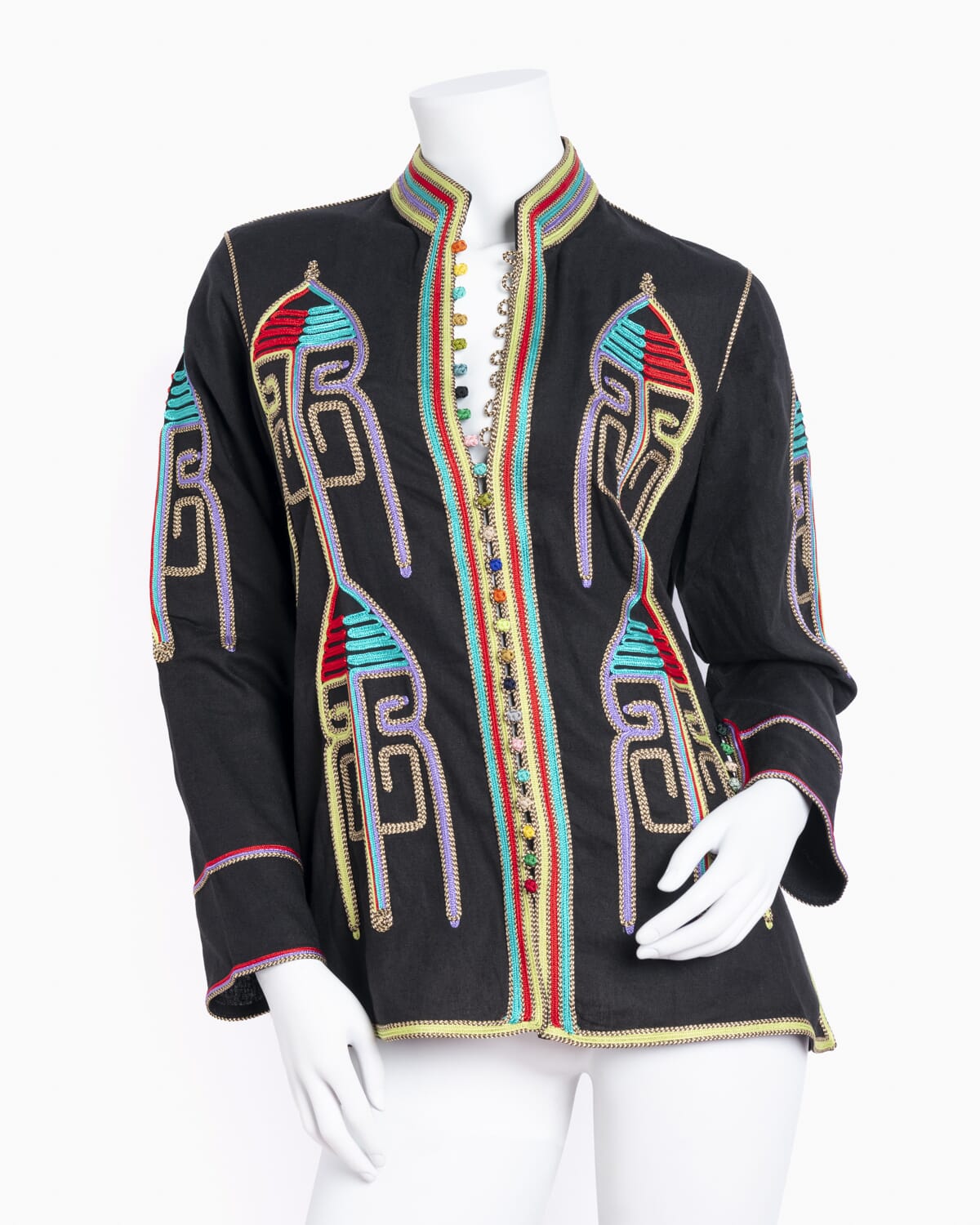 Túnica en algodón con bordados