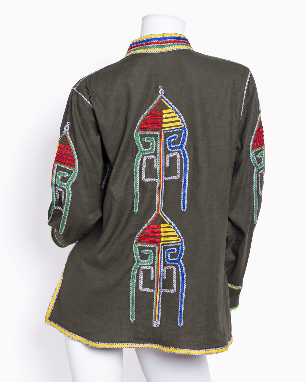 Túnica en algodón con bordados