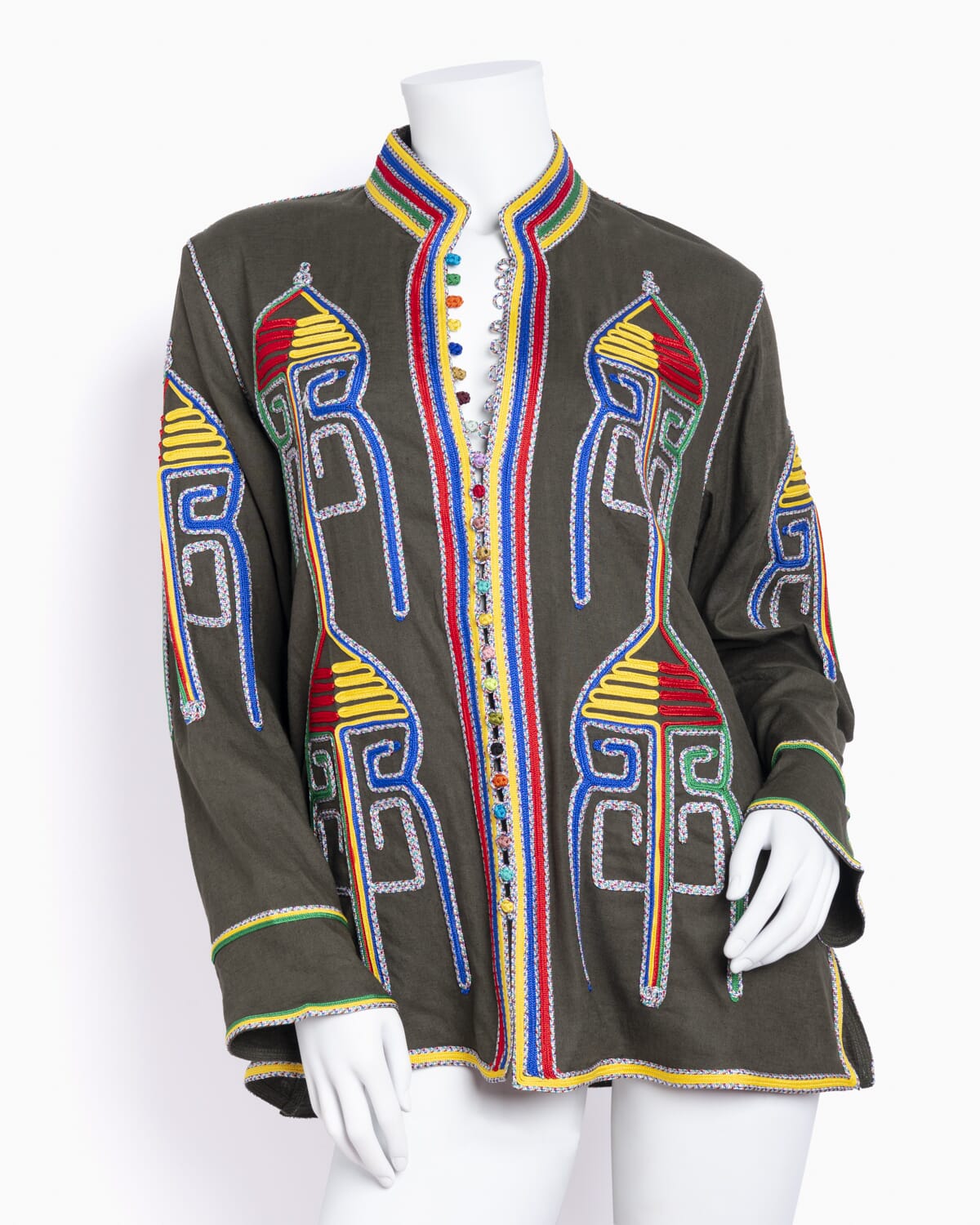 Túnica en algodón con bordados