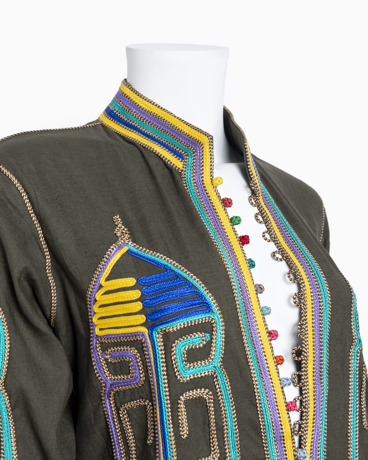 Túnica en algodón con bordados