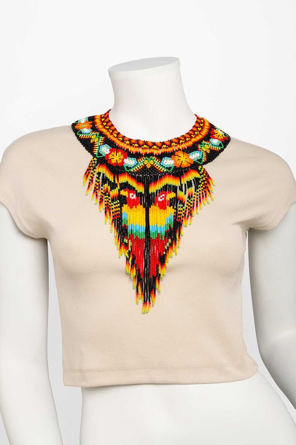 Collar de abalorios indígena Embera