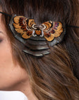 Collar con plumas