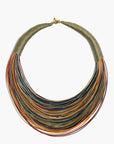 Collar en hilos de seda