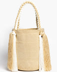 Bolso de hombro con flecos largos