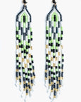 Pendientes en abalorios