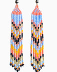 Pendientes en abalorios