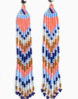Pendientes en abalorios