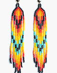 Pendientes en abalorios