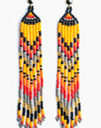 Pendientes en abalorios