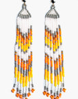 Pendientes en abalorios