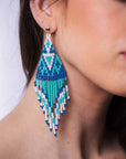 Pendientes en abalorios