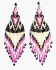Pendientes en abalorios