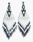Pendientes en abalorios