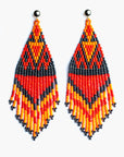 Pendientes en abalorios
