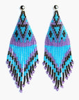 Pendientes en abalorios
