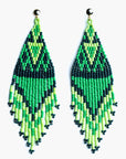 Pendientes en abalorios