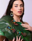 Broche en escultura textil