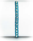 Pulsera hilos con bolitas plata
