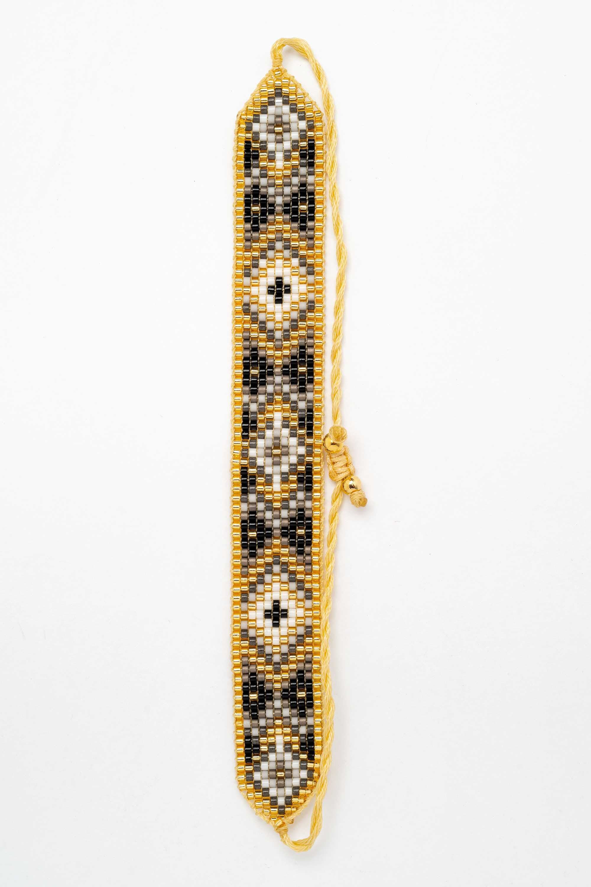 Pulsera en abalorios de cristal miyuki