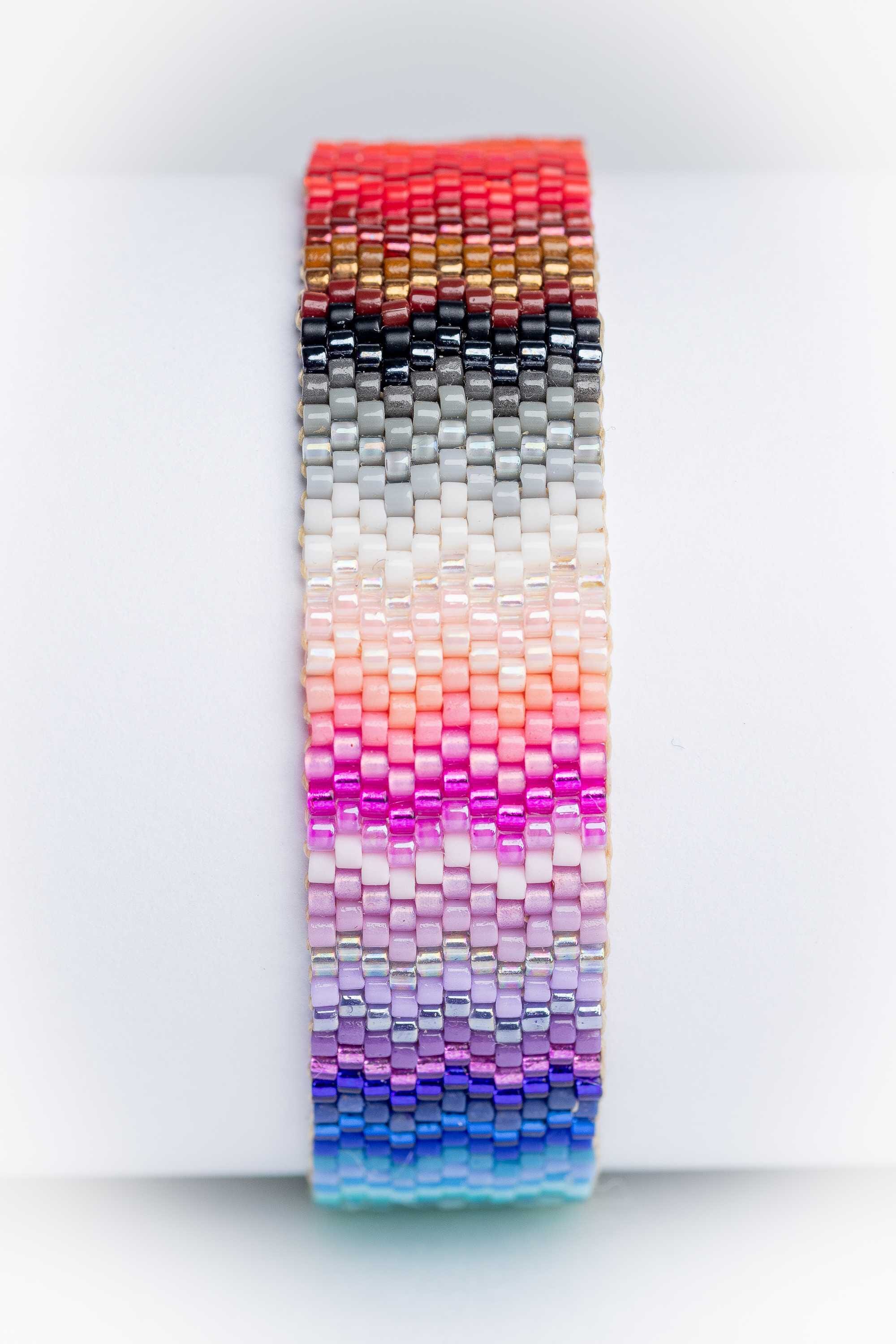 Pulsera en abalorios de cristal miyuki