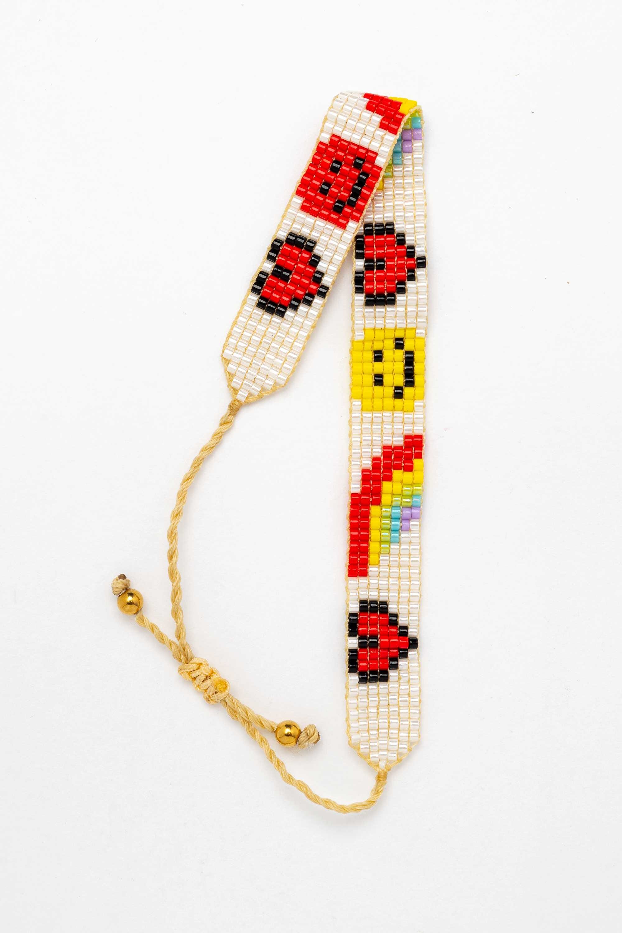 Pulsera en abalorios de cristal miyuki
